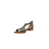 Mia green alamo handmade leather sandals - Cooperative Handmade