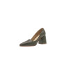 Porteña version B green alamo handmade leather heels - Cooperative Handmade
