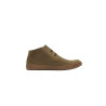 Chavo Sport fatty green elastic brown handmade leather shoes - Cooperative Handmade