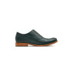 Satie black nappa beige handmade leather shoes - Cooperative Handmade