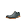 Satie black nappa beige handmade leather shoes - Cooperative Handmade