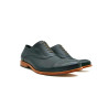 Satie black nappa beige handmade leather shoes - Cooperative Handmade