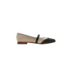 Ola nude nappa black nappa handmade leather shoes - Cooperative Handmade