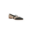 Ola nude nappa black nappa handmade leather shoes - Cooperative Handmade