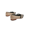 Ola nude nappa black nappa handmade leather shoes - Cooperative Handmade