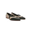 Ola nude nappa black nappa handmade leather shoes - Cooperative Handmade