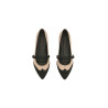 Ola nude nappa black nappa handmade leather shoes - Cooperative Handmade