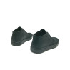 Chavo Sport fatty matte black elastic handmade leather shoes - Cooperative Handmade
