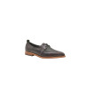 Luna purple nappa fatty black matte handmade leather shoes - Cooperative Handmade