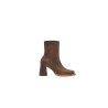 Lulú version B fatty brown handmade leather ankle boots - Cooperative Handmade