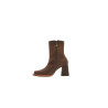 Lulú version B fatty brown handmade leather ankle boots - Cooperative Handmade