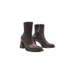Lulú version B purple nappa handmade leather ankle boots - Cooperative Handmade