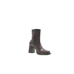 Lulú version B purple nappa handmade leather ankle boots - Cooperative Handmade