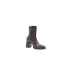 Lulú version B purple nappa handmade leather ankle boots - Cooperative Handmade