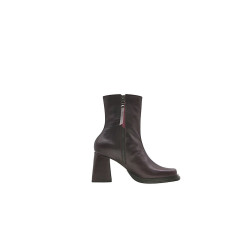 Lulú version B purple nappa handmade leather ankle boots - Cooperative Handmade