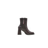 Lulú version B purple nappa handmade leather ankle boots - Cooperative Handmade