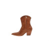 Pour Nina caramel cerato handmade leather boots - Cooperative Handmade