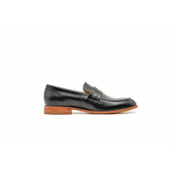 Otto version B green alamo handmade leather moccasins - Cooperative Handmade