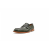 Otto version B green alamo handmade leather moccasins - Cooperative Handmade