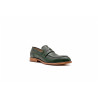Otto version B green alamo handmade leather moccasins - Cooperative Handmade
