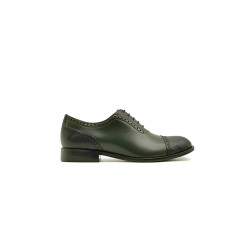 Marqués green alamo black nappa handmade leather shoes - Cooperative Handmade