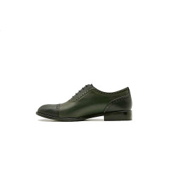 Marqués green alamo black nappa handmade leather shoes - Cooperative Handmade