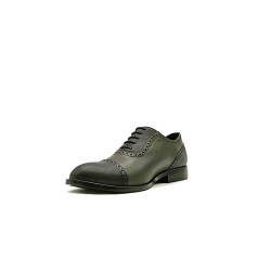 Marqués green alamo black nappa handmade leather shoes - Cooperative Handmade