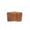 1656 caramel details yellow handmade leather wallets - Cooperative Handmade