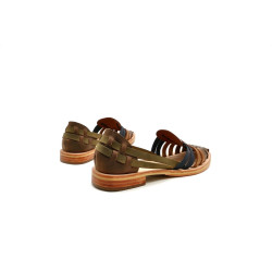 Indian Beloved version Lima handmade leather sandals - Cooperative Handmade