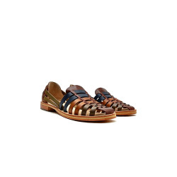 Indian Beloved version Lima handmade leather sandals - Cooperative Handmade