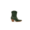 Pour Nina green alamo handmade leather boots - Cooperative Handmade