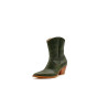 Pour Nina green alamo handmade leather boots - Cooperative Handmade