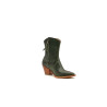 Pour Nina green alamo handmade leather boots - Cooperative Handmade