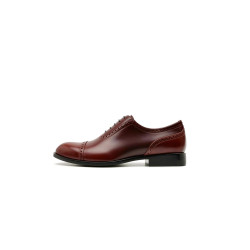 Marqués red ranger handmade leather shoes - Cooperative Handmade