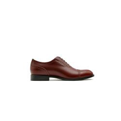 Marqués red ranger handmade leather shoes - Cooperative Handmade