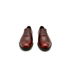 Marqués red ranger handmade leather shoes - Cooperative Handmade