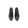 Marqués total black fatty nappa handmade leather shoes - Cooperative Handmade