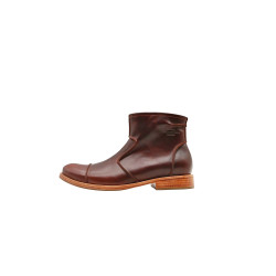 LA69 red ranger handmade leather ankle boots - Cooperative Handmade