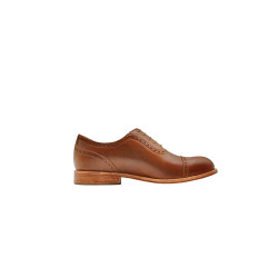Marqués caramel alamo handmade leather shoes - Cooperative Handmade