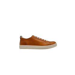 Baires caramel ranger elastic handmade leather sneakers - Cooperative Handmade