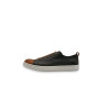 Baires bee version black nappa caramel alamo white handmade leather sneakers - Cooperative Handmade