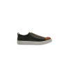 Baires bee version black nappa caramel alamo white handmade leather sneakers - Cooperative Handmade