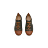 Baires bee version black nappa caramel alamo white handmade leather sneakers - Cooperative Handmade