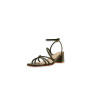 Lola green alamo handmade leather heels - Cooperative Handmade