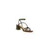 Lola green alamo handmade leather heels - Cooperative Handmade