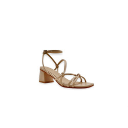 Lola nude nappa handmade leather heels - Cooperative Handmade