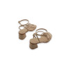 Lola nude nappa handmade leather heels - Cooperative Handmade