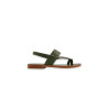 Hermes green alamo handmade leather sandals - Cooperative Handmade