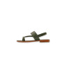 Hermes green alamo handmade leather sandals - Cooperative Handmade