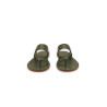 Hermes green alamo handmade leather sandals - Cooperative Handmade